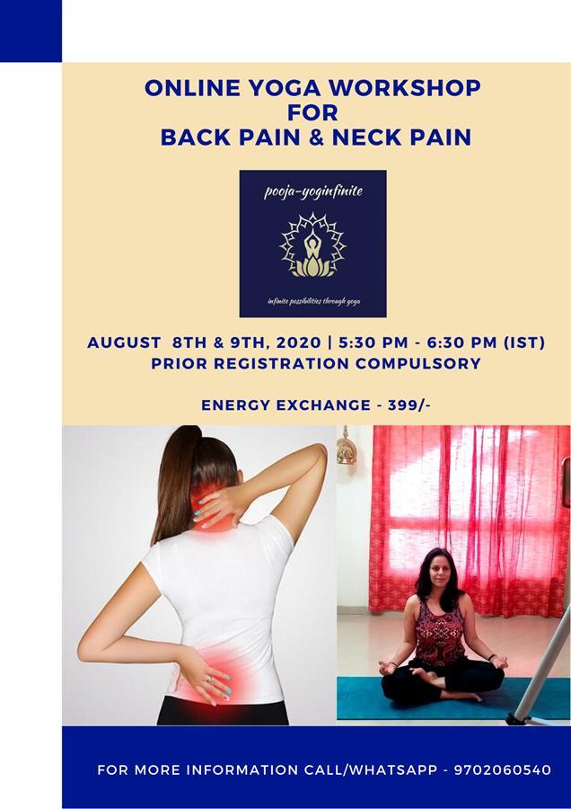 Back Pain & Neck Pain Online Workshop